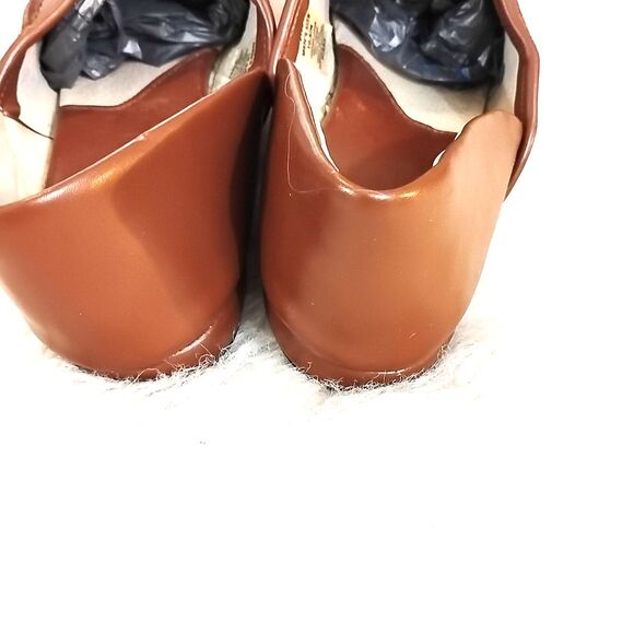 LP Evans Mens Size 10.5 Slippers Brown Leather Slip On - Picture 4 of 7